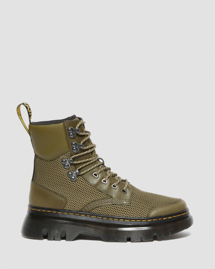 Cizme Utilitare Tarik Pentru Protecția Degetelor Dr.martens Romania Olive Premium Oil Skin Lamper+opencell Spacer Mesh