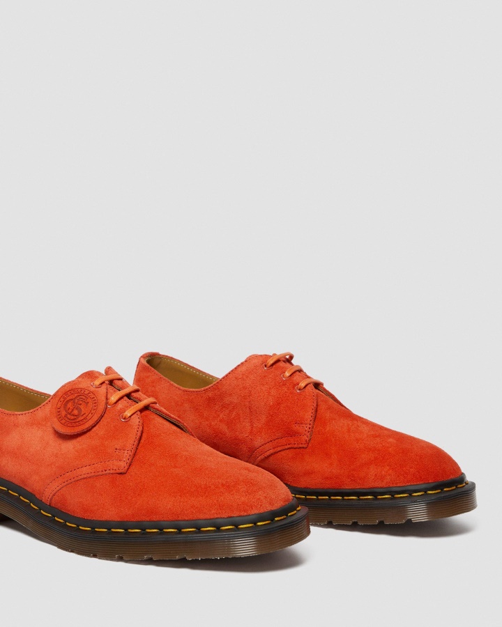 1461 Made In England Pantofi Oxford De Piele Intoarsa Dr.martens Romania Red Desert Oasis Din Piele Intoarsa
