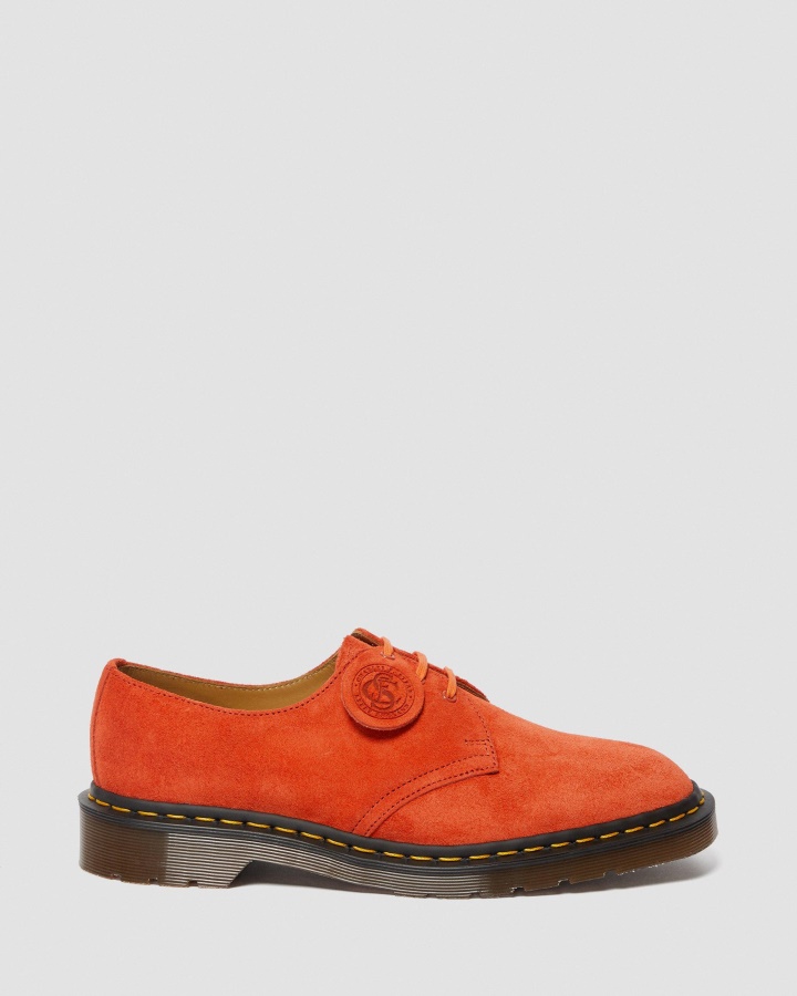 1461 Made In England Pantofi Oxford De Piele Intoarsa Dr.martens Romania Red Desert Oasis Din Piele Intoarsa