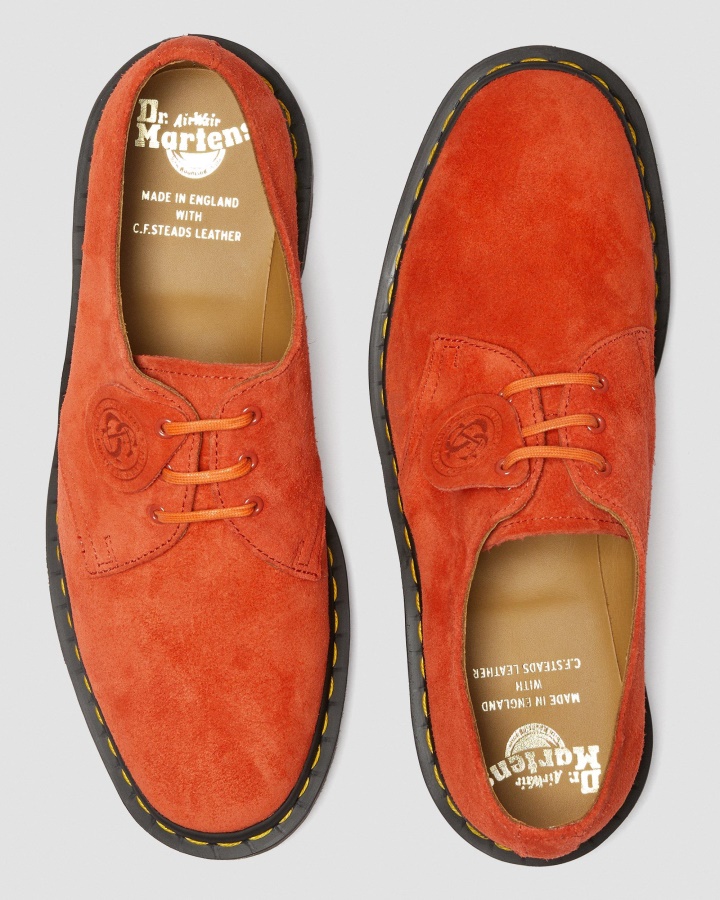 1461 Made In England Pantofi Oxford De Piele Intoarsa Dr.martens Romania Red Desert Oasis Din Piele Intoarsa