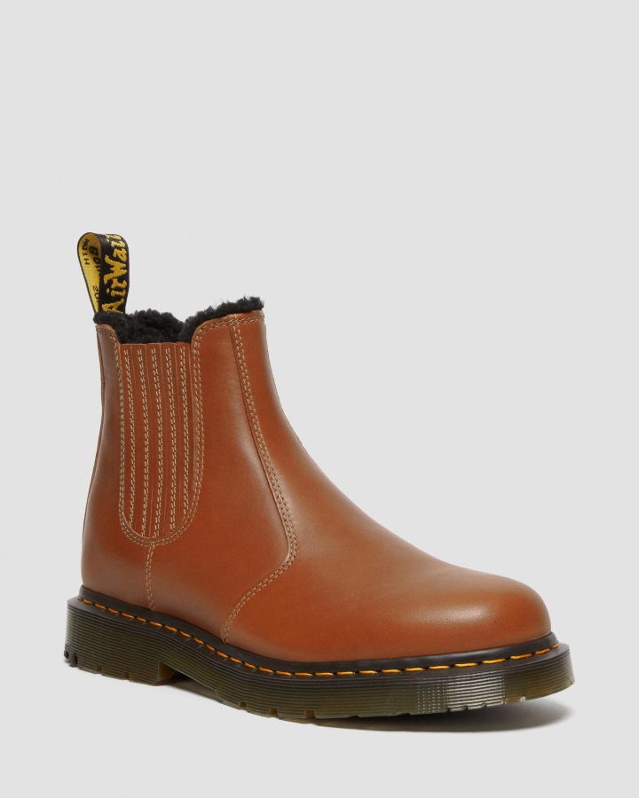 2976 Cizme Chelsea Din Piele Dm's Wintergrip Dr.martens Romania Tan Blizzard Wp
