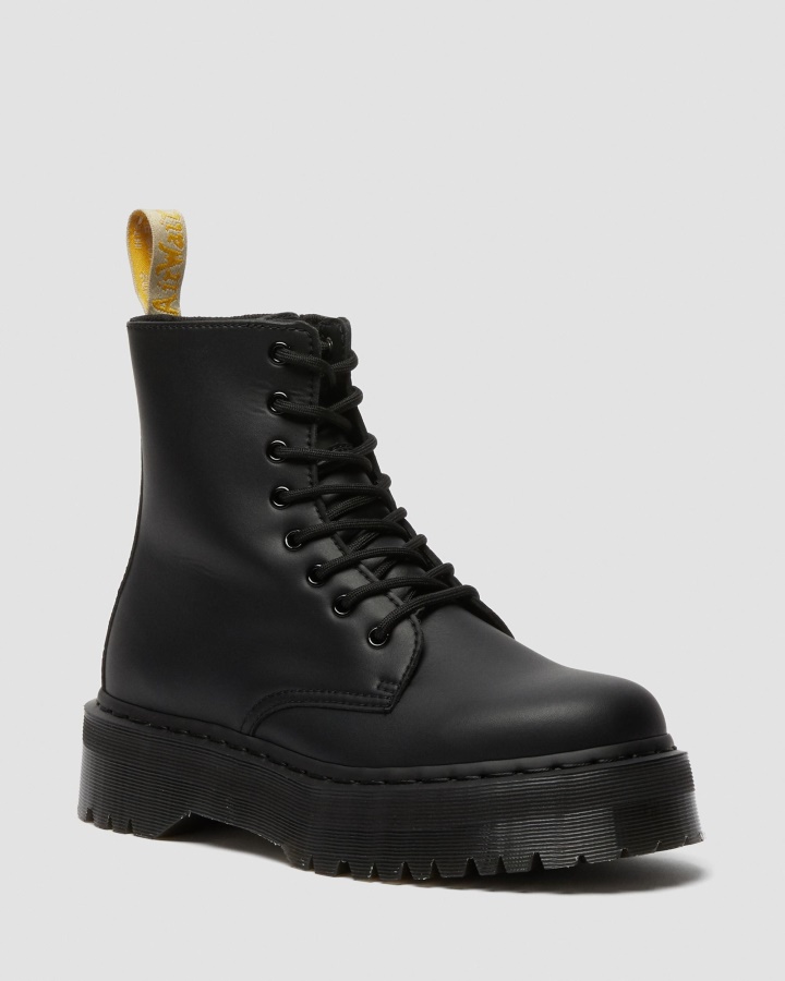 Cizme Vegane Jadon Ii Mono Platforme Black Felix Rub Off Dr.martens Romania