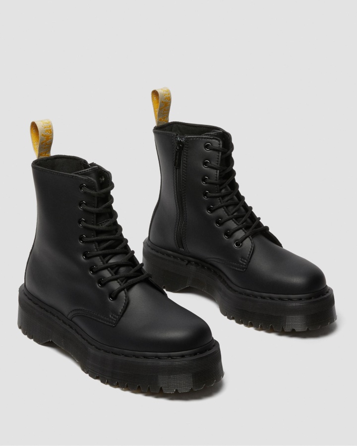 Cizme Vegane Jadon Ii Mono Platforme Black Felix Rub Off Dr.martens Romania