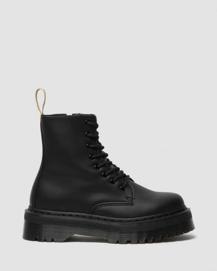 Cizme Vegane Jadon Ii Mono Platforme Black Felix Rub Off Dr.martens Romania