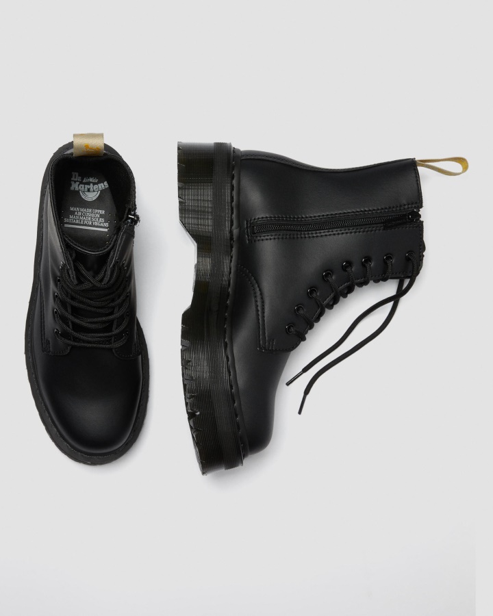 Cizme Vegane Jadon Ii Mono Platforme Black Felix Rub Off Dr.martens Romania