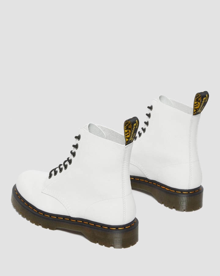 1460 Pascal Bex Pisa Cizme Cu Siret Din Piele Canada Dr.martens Romania Alb Pisa