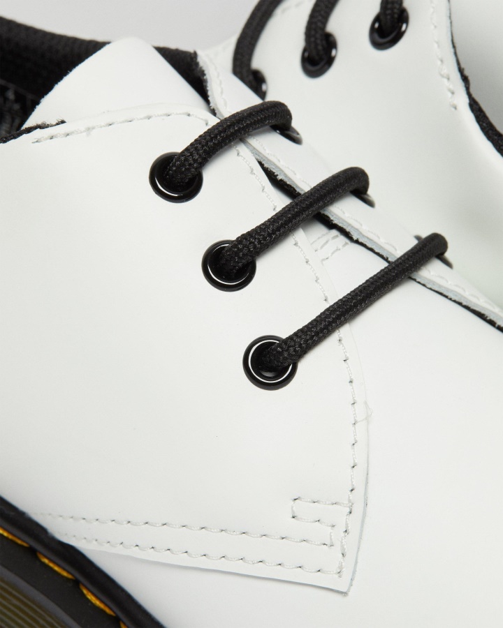 Junior 1461 Pantofi Din Piele Cu Siret Dr.martens Romania Alb Romario