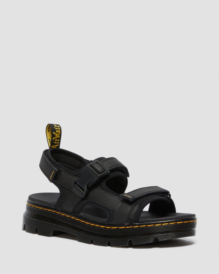 Sandale Negre Dr.martens Romania Forster Webbing