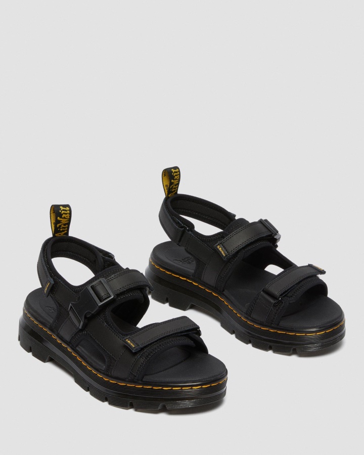 Sandale Negre Dr.martens Romania Forster Webbing