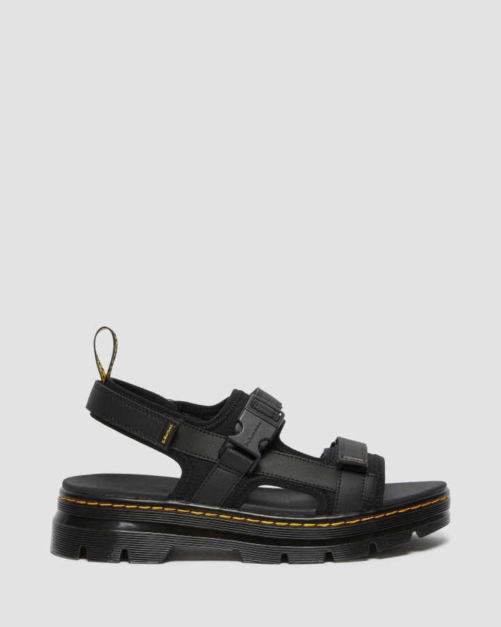 Sandale Negre Dr.martens Romania Forster Webbing