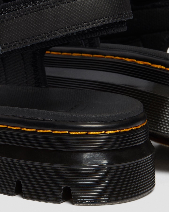 Sandale Negre Dr.martens Romania Forster Webbing