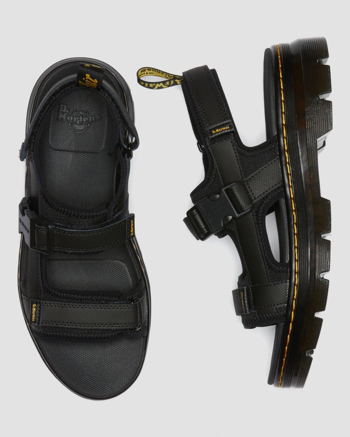 Sandale Negre Dr.martens Romania Forster Webbing