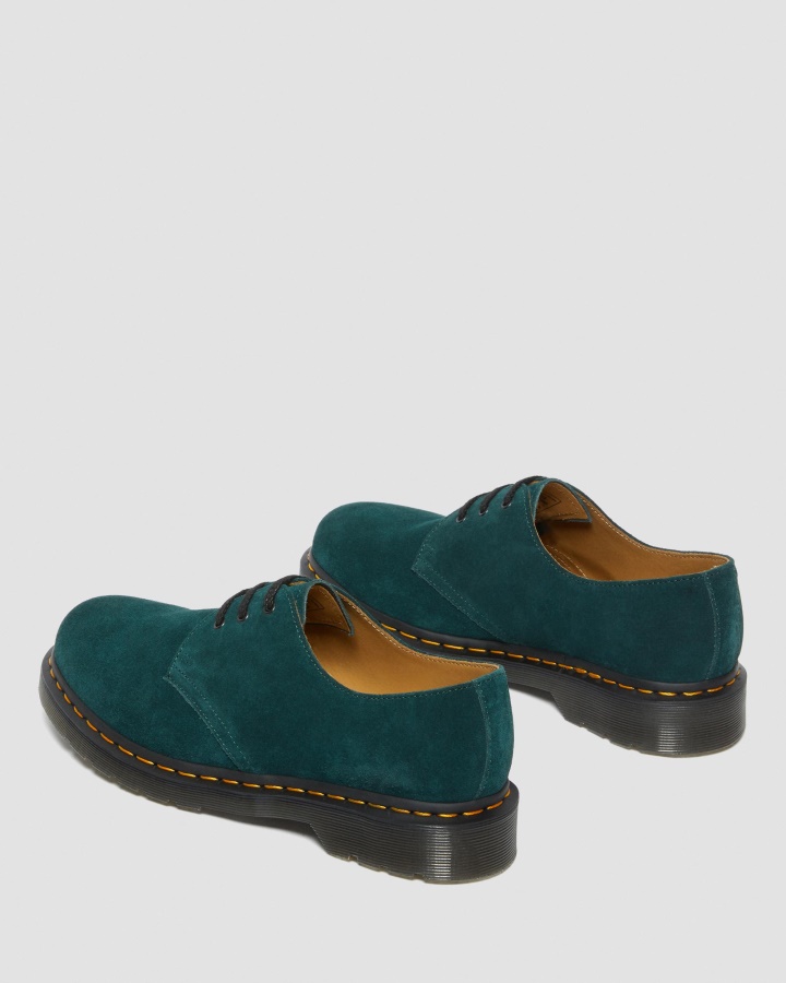 Dr.martens Romania Verde E.h.suede 1461 Pantofi Oxford De Piele Intoarsa