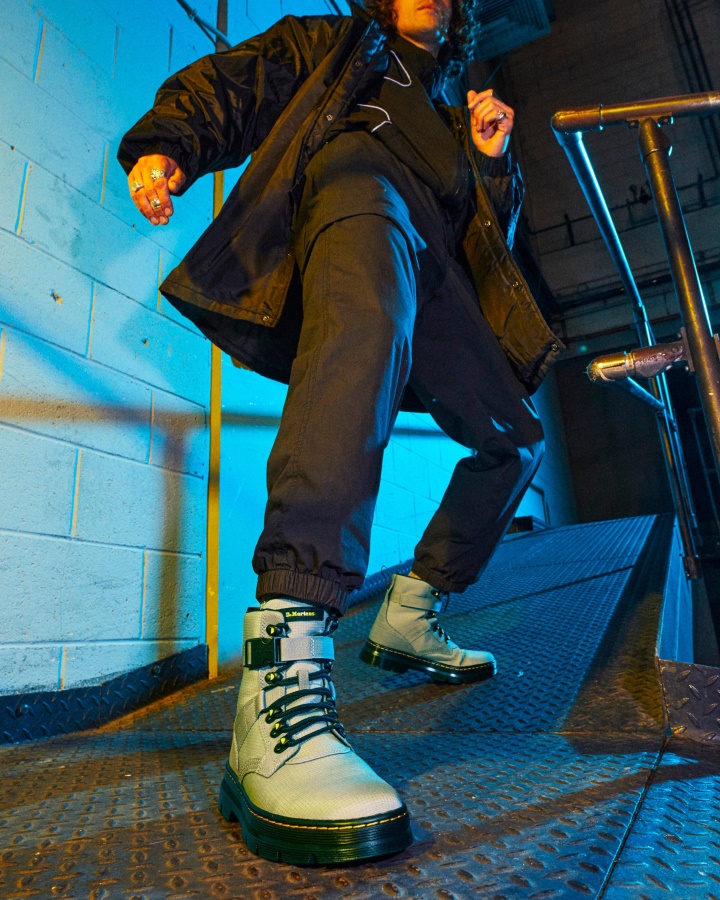 Combs Tech Ii Poly Casual Boots Canada Dr.martens Romania Grey Accord+poly Ripstop