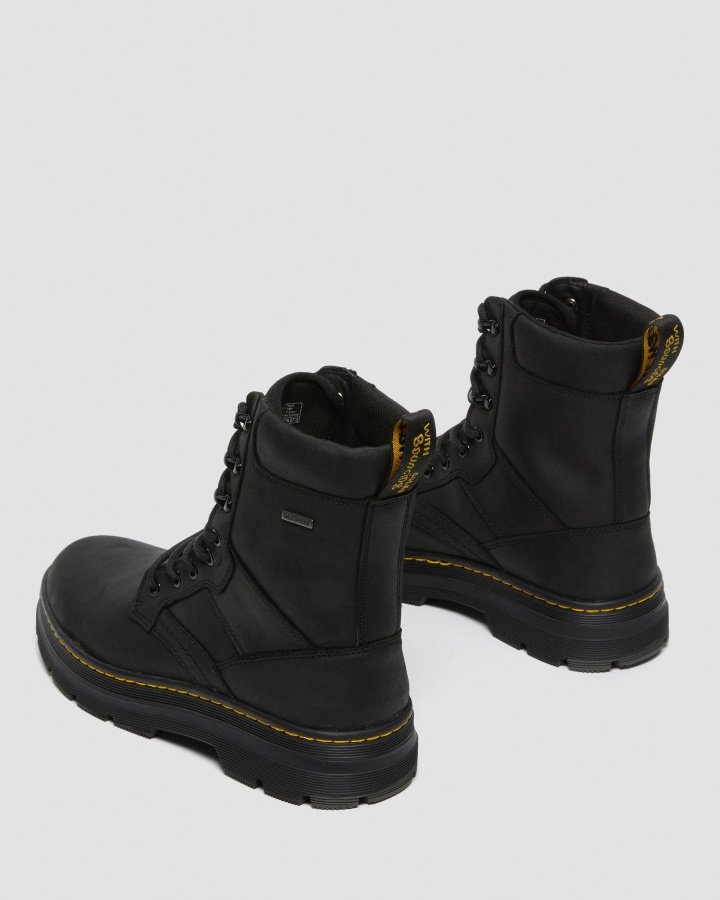 Republica Neagra+nailon Extra Dur Dr.martens Romania Iowa Cizme Casual Poli Impermeabile