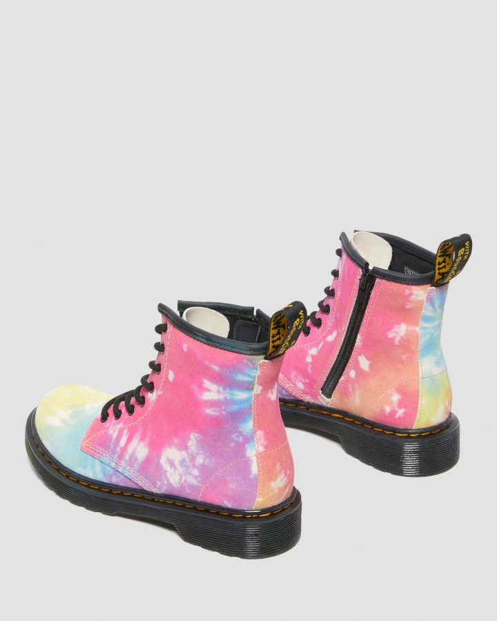 Cizme Junior 1460 Tie Dye Cu Siret Dr.martens Romania Multi Tie Dye Copii