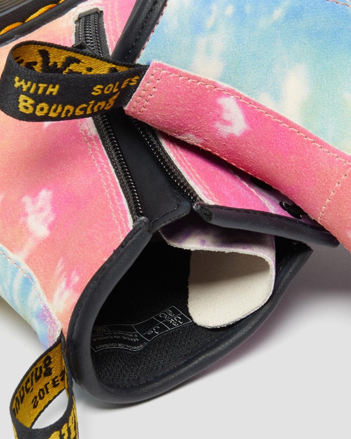 Cizme Junior 1460 Tie Dye Cu Siret Dr.martens Romania Multi Tie Dye Copii