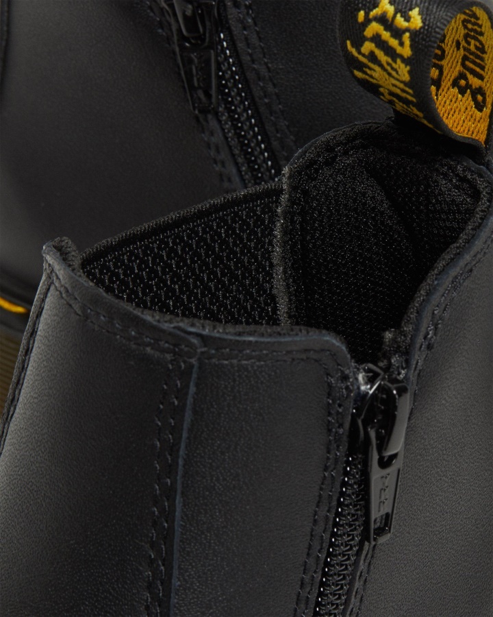 Cizme Chelsea Negru Softy T Dr.martens Romania Junior 2976 Softy T Piele