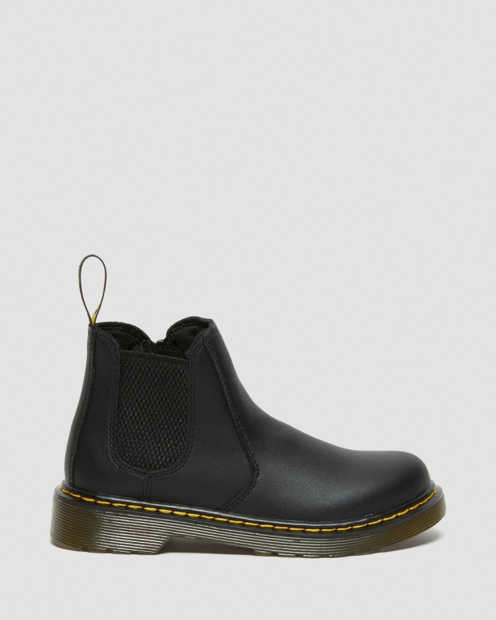 Cizme Chelsea Negru Softy T Dr.martens Romania Junior 2976 Softy T Piele