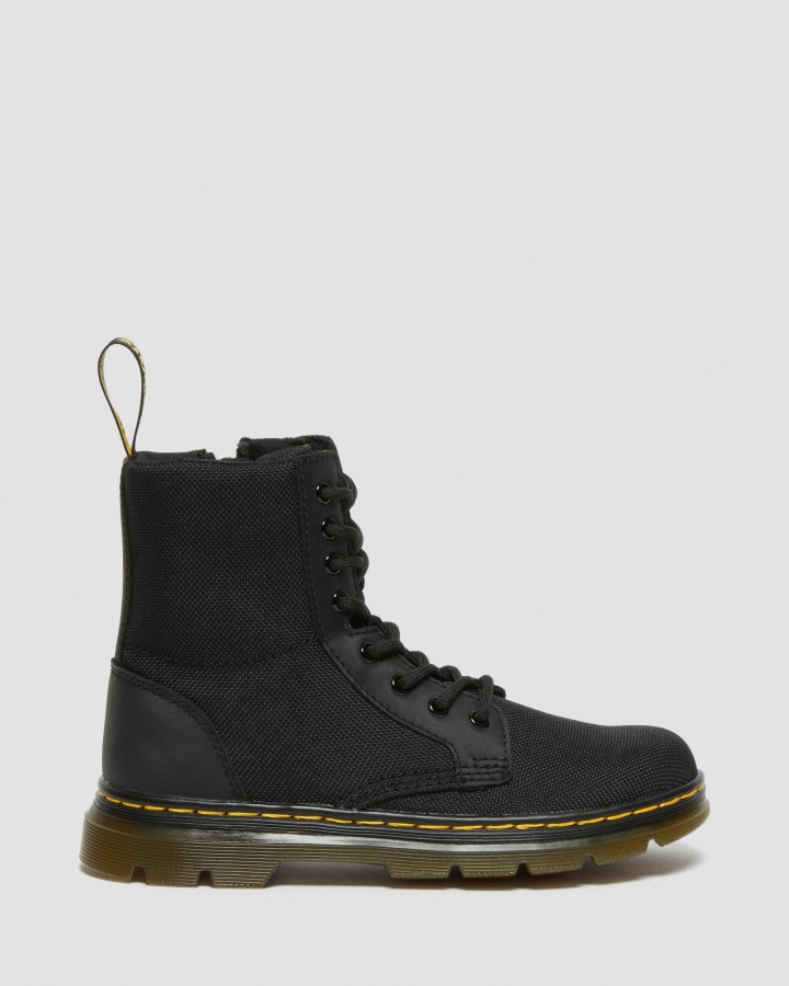 Junior Combs Extra Tough Poly Cizme Casual Dr.martens Romania Black Extra Tough Poly+rubbery