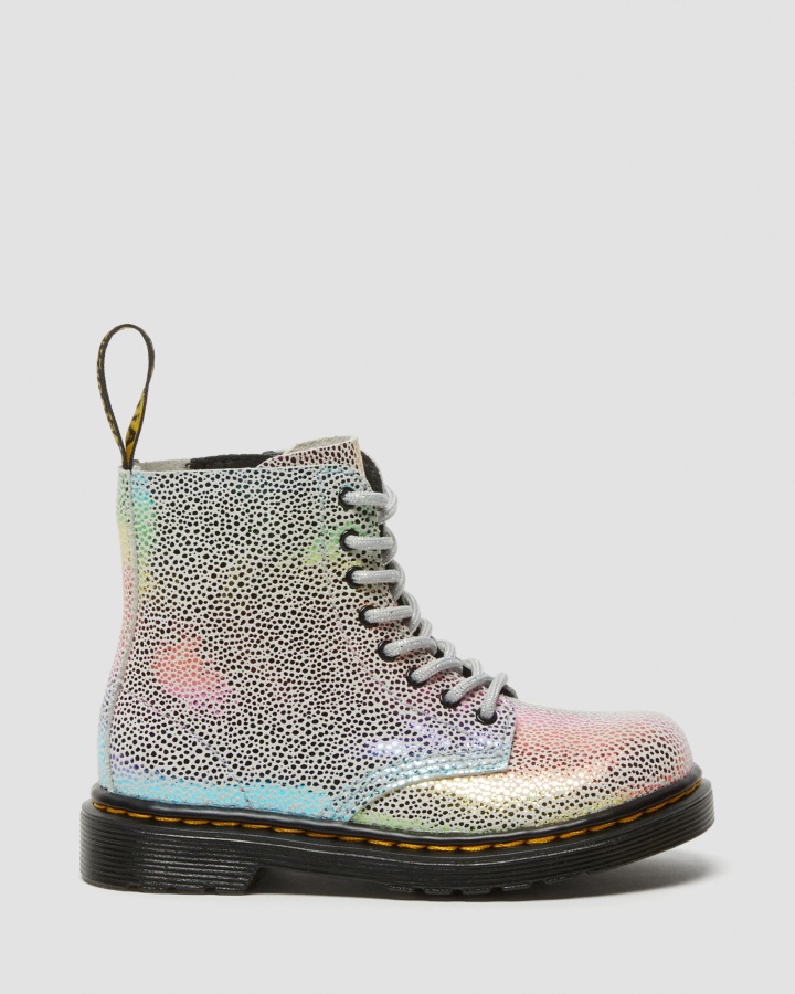 Cizme 1460 Pascal Iridescente Cu Sireturi Dr.martens Romania Multi Kidray