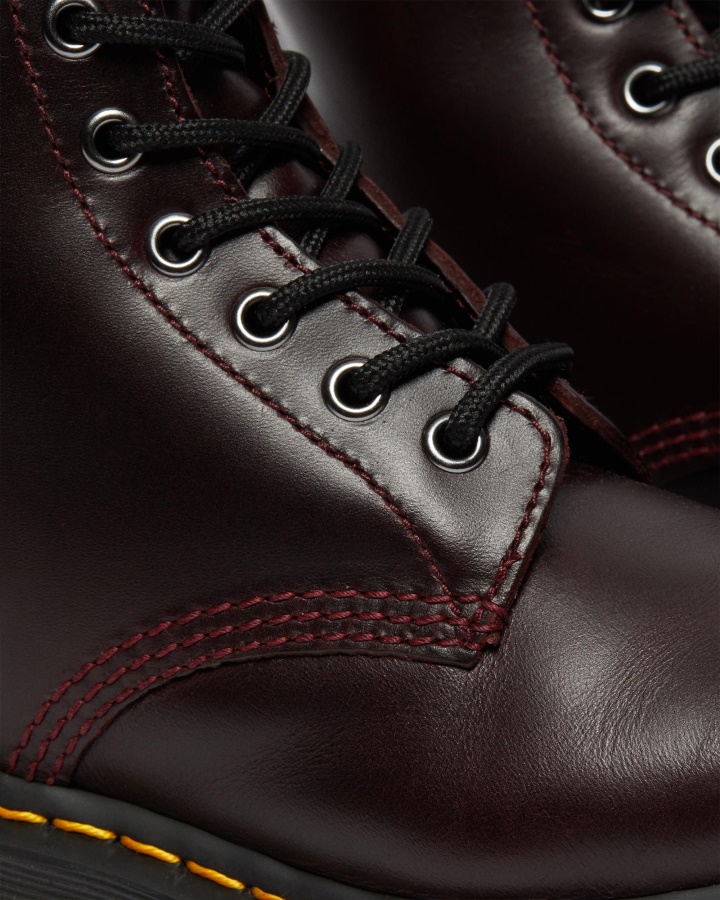 1460 Serena Cizme Cu Siret Captusite Cu Blana Artificiala Dr.martens Romania Oxblood Atlas