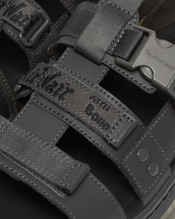 Dr.martens Romania Gunmetal Kiev Pearson Sandale Casual Iced