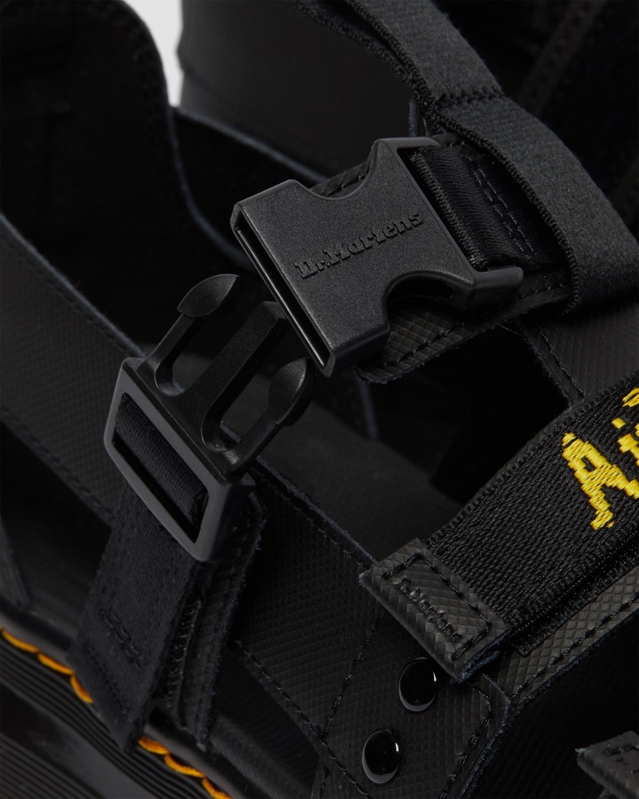 Sandale Pearson Webbing Dr.martens Romania Negru