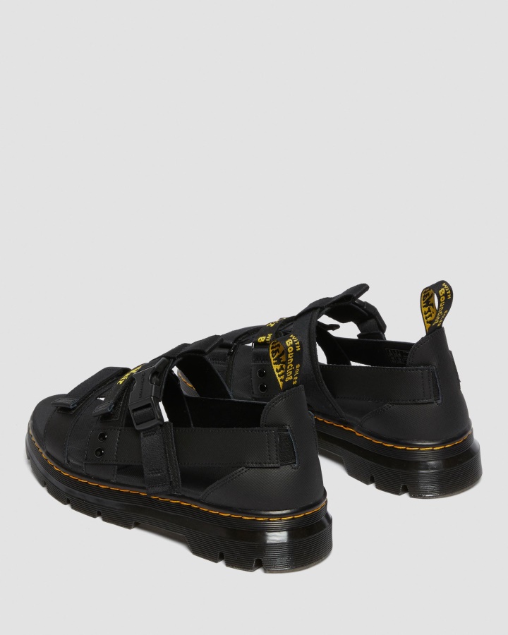 Sandale Pearson Webbing Dr.martens Romania Negru