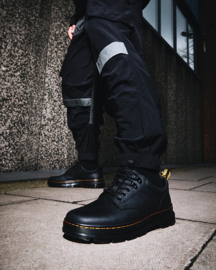 Pantofi Utilitar Din Piele Reeder Wyoming Negru Wyoming Dr.martens Romania