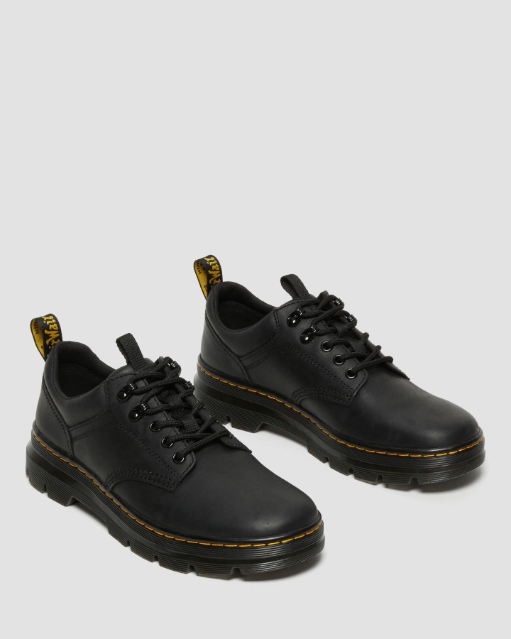 Pantofi Utilitar Din Piele Reeder Wyoming Negru Wyoming Dr.martens Romania