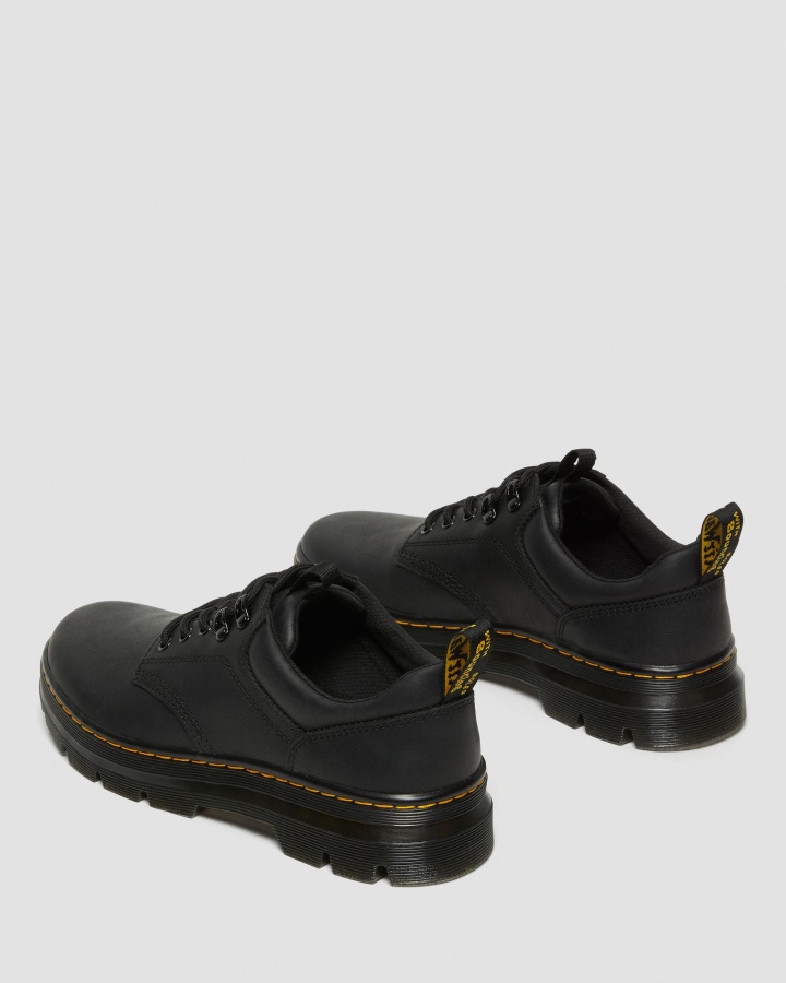 Pantofi Utilitar Din Piele Reeder Wyoming Negru Wyoming Dr.martens Romania