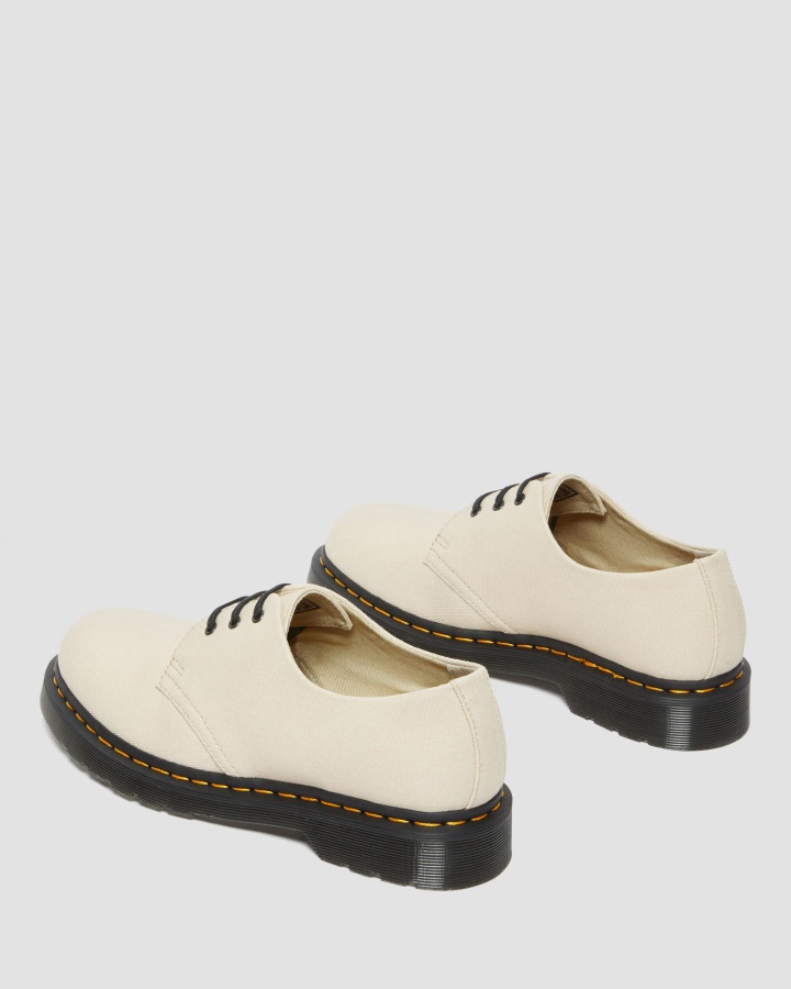 Pantofi Oxford Dr.martens Romania Sand 1461 Canvas