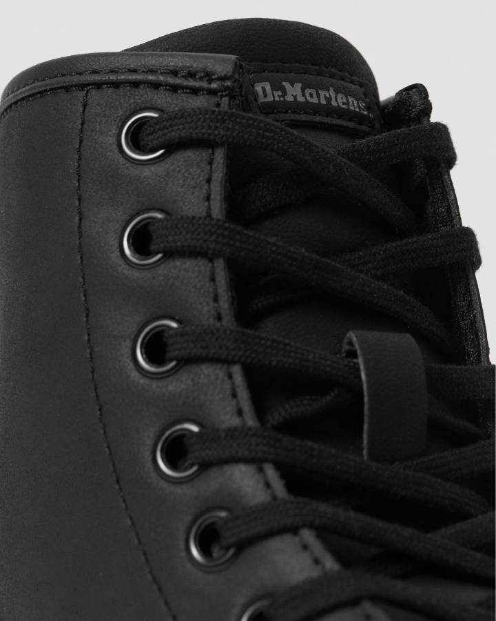 Cizme Negre Mohawk Sintetice Nețesute Dr.martens Romania Sheridan Damă Casual Mate