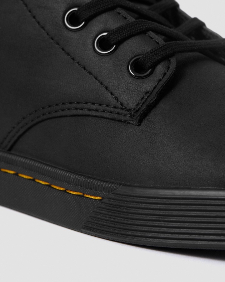Cizme Negre Mohawk Sintetice Nețesute Dr.martens Romania Sheridan Damă Casual Mate