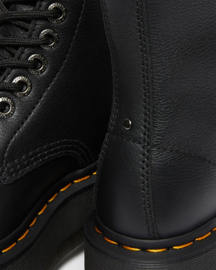 Dr.martens Romania Neagra Pisa Sinclair Max Pisa Cizme Platforma Piele