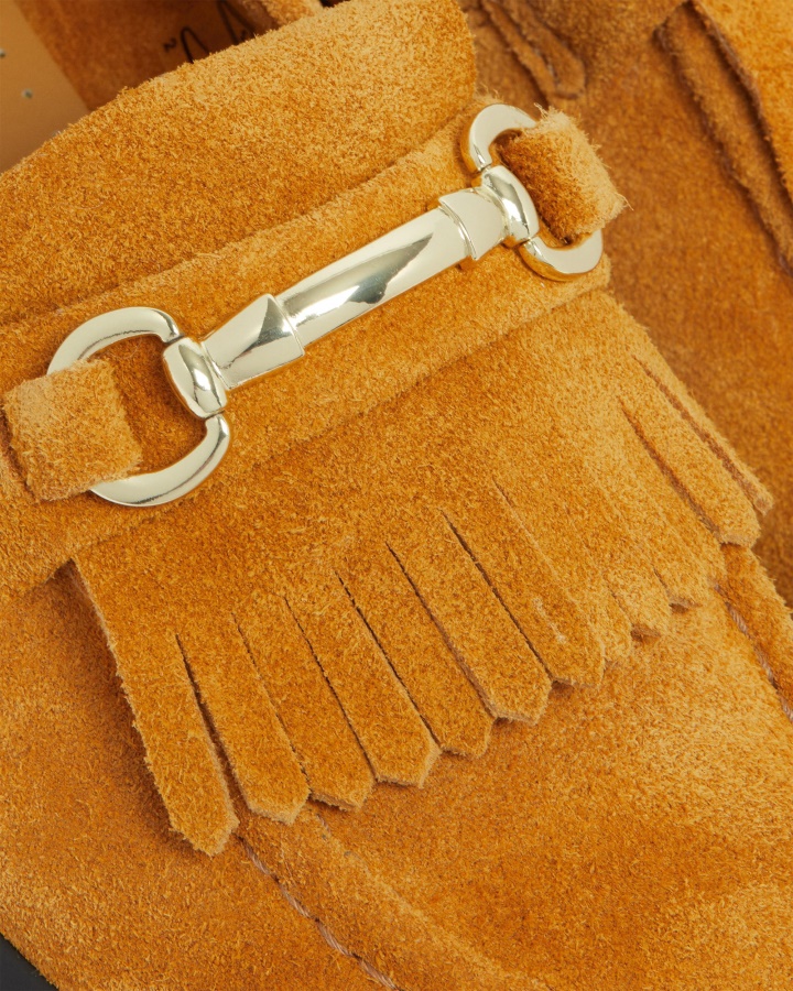 Bronz Desert Oasis Suede Dr.martens Romania Adrian Snaffle Suede Loafers