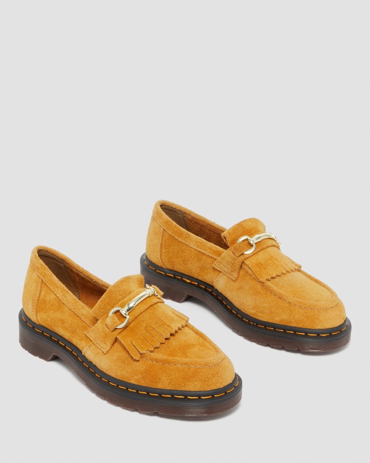 Bronz Desert Oasis Suede Dr.martens Romania Adrian Snaffle Suede Loafers