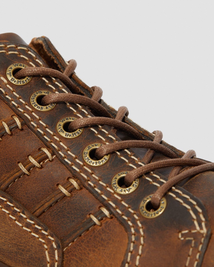 Pantofi Casual Barbati Keith Din Piele Maro Greenland Dr.martens Romania