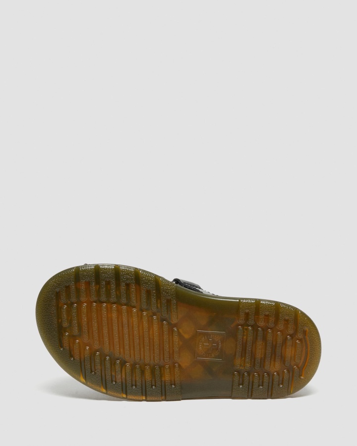 Toddler Moby Ii Sandale Din Piele Velcro Dr.martens Romania Black T Lamper