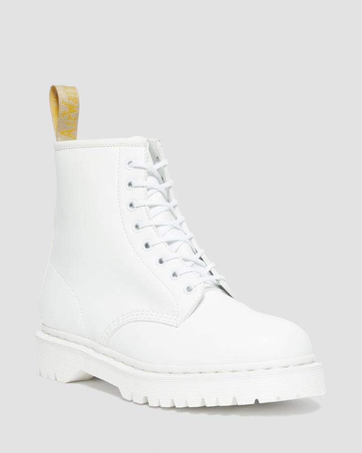 Vegan 1460 Bex Kemble Mono Platform Boots Dr.martens Romania White