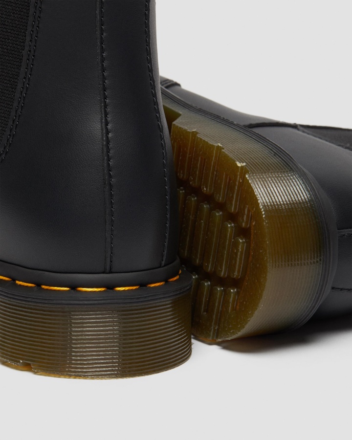 Dr.martens Romania Black Felix Rub Off Vegan 2976 Felix Chelsea Boots