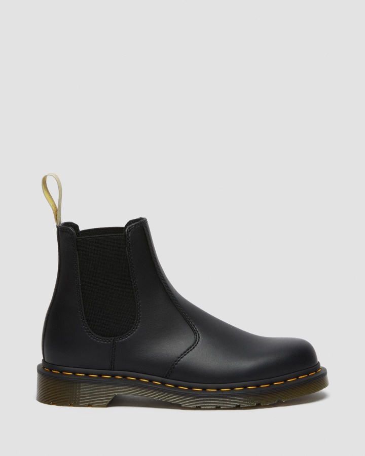 Dr.martens Romania Black Felix Rub Off Vegan 2976 Felix Chelsea Boots