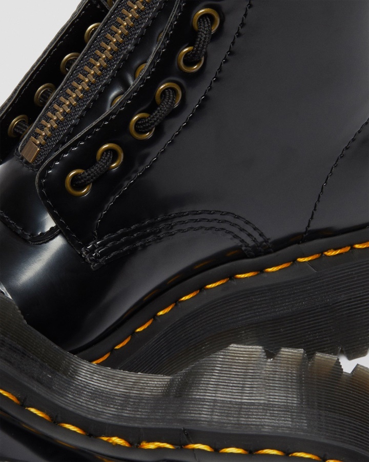 Cizme Vegane Cu Platforma Sinclair Oxford Negre Dr.martens Romania