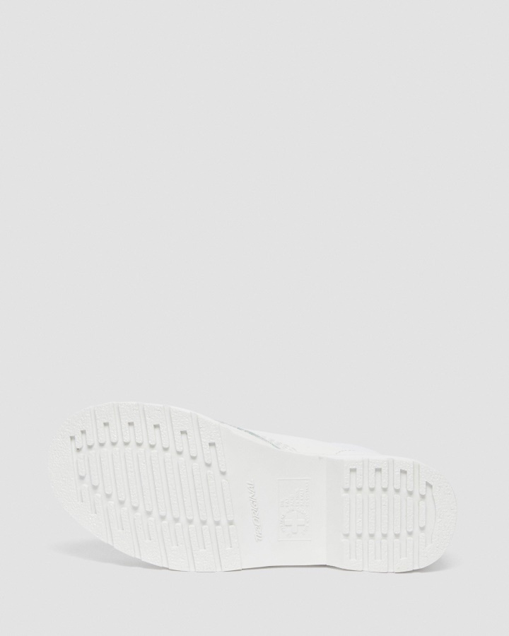 1460 Cizme Mono Lacuite Cu Siret Alb Lamper Dr.martens Romania