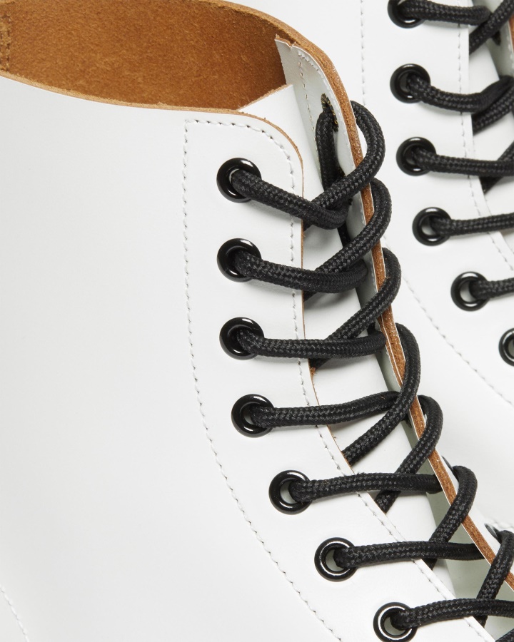 1460 Vintage Made In Anglia Cizme Cu Siret Alb Quilon Dr.martens Romania