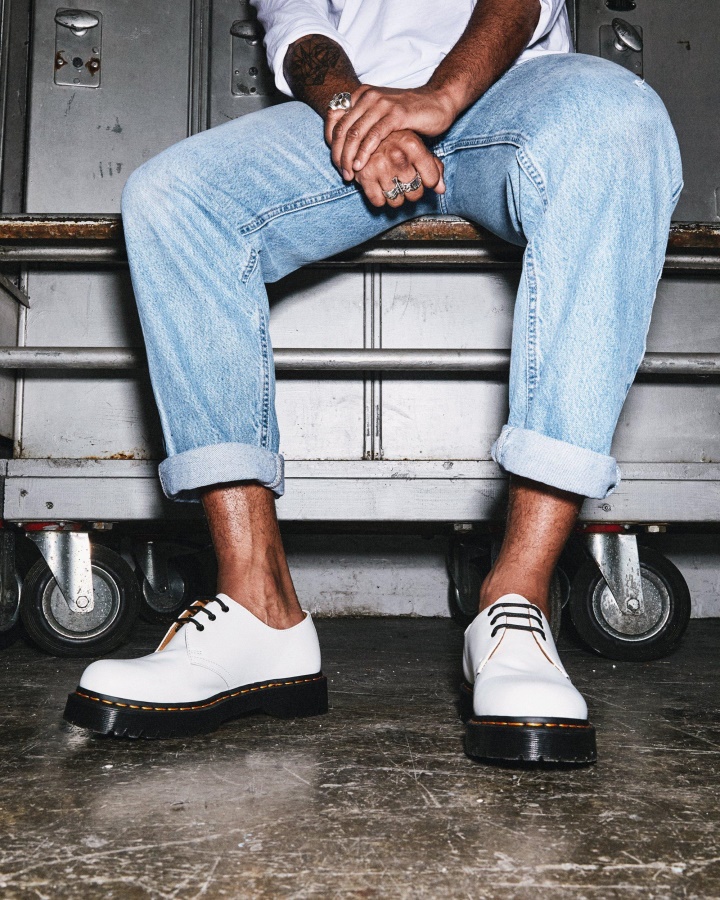 1461 Bex Pantofi Oxford Piele Neteda Alb Piele Neteda Dr.martens Romania