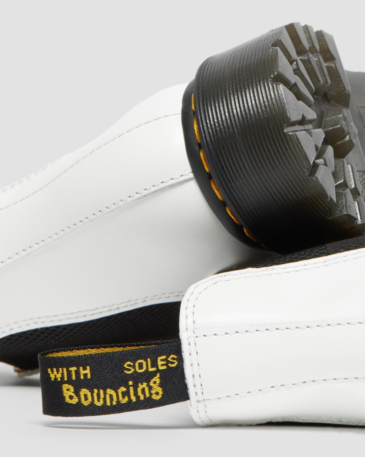 Dr.martens Romania Piele Neteda Alba 2976 Cizme Chelsea Din Piele Neteda Bex