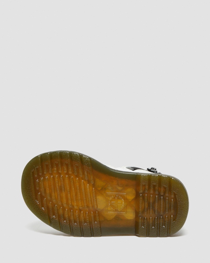 Dr.martens Romania Alb Romario Infant 1460 Cizme Din Piele Cu Siret