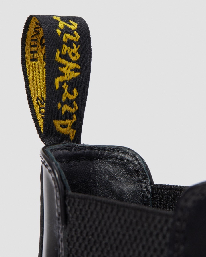 Dr.martens Romania Cizme Negre Lustruite Netede Wincox Piele Neteda Catarama